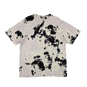 NEW SUZUSAN women's cotton jersey short sleeve t-shirt in dark blue/grey